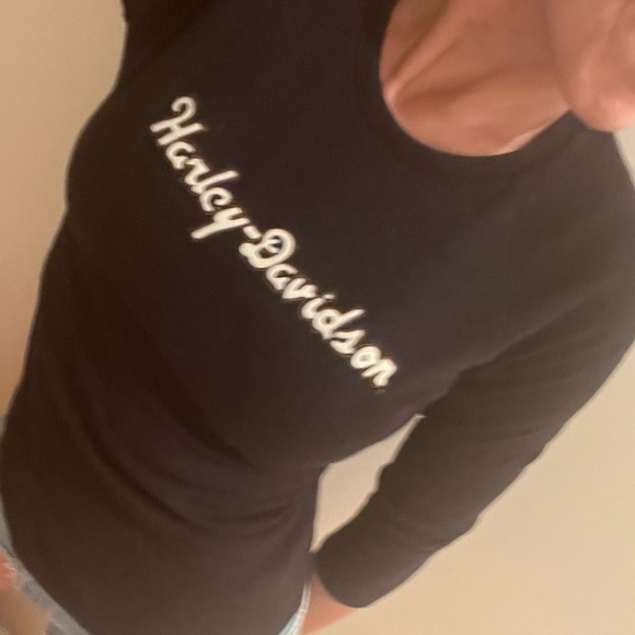 Small Harley Davidson 3/4 sleeve shirt - Picture 9 of 10